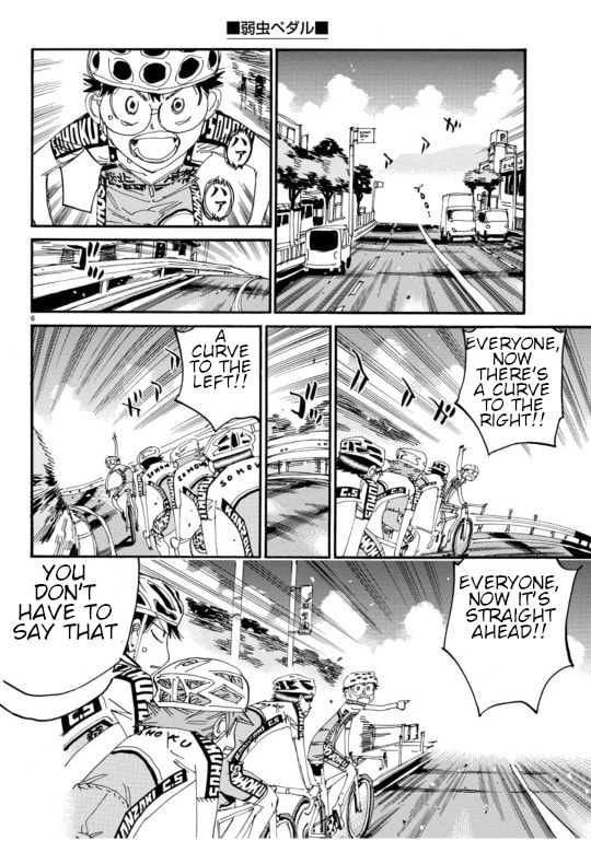 Yowamushi Pedal Chapter 607 page 7 - 