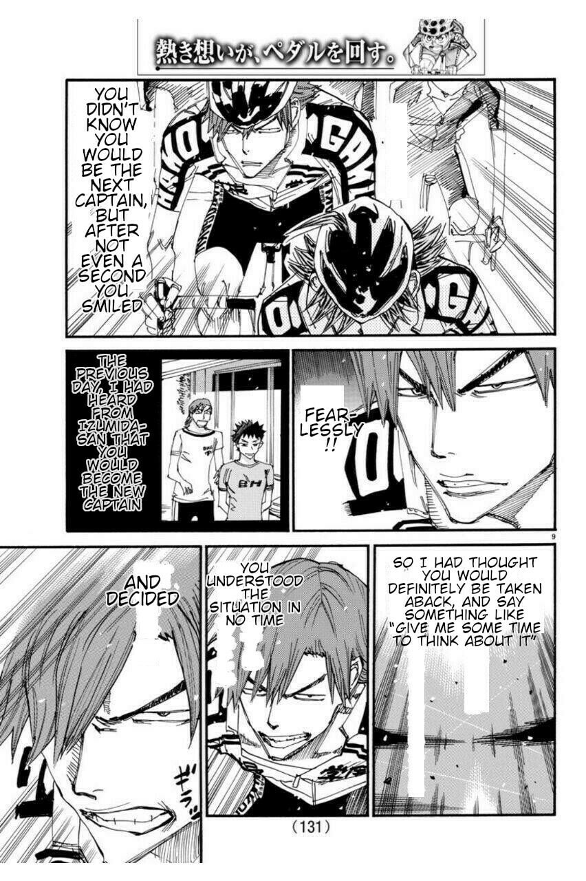 Yowamushi Pedal Chapter 608 page 11 - 
