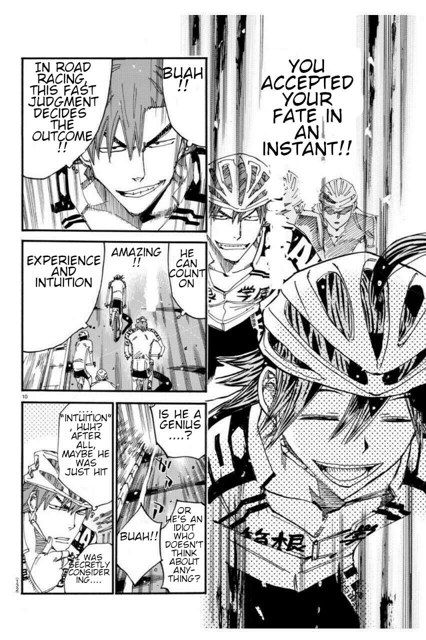 Yowamushi Pedal Chapter 608 page 12 - 