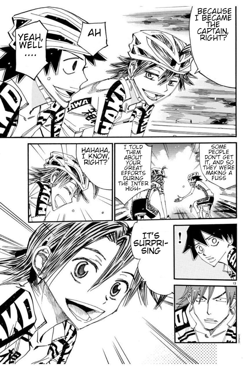 Yowamushi Pedal Chapter 608 page 15 - 