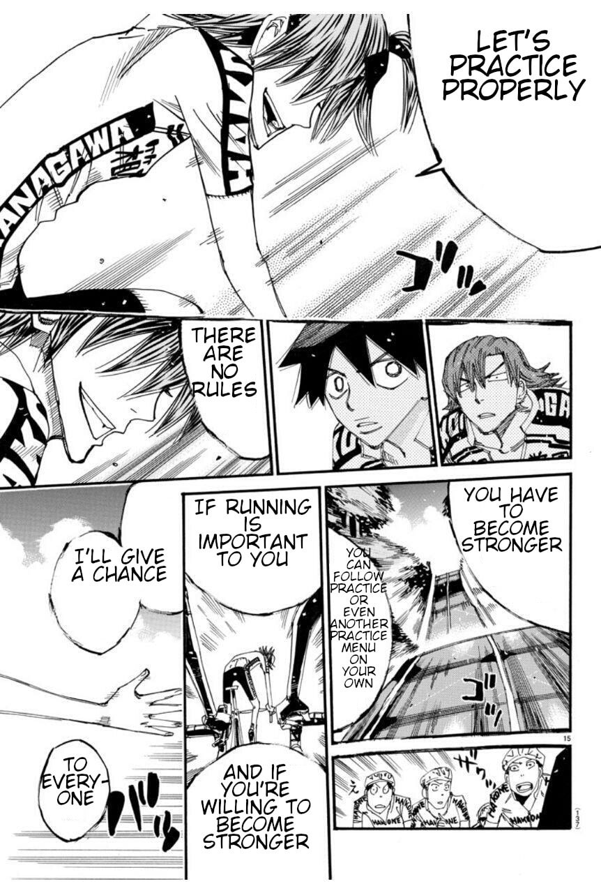 Yowamushi Pedal Chapter 608 page 17 - 
