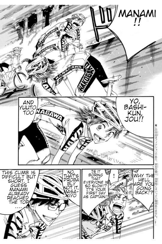 Yowamushi Pedal Chapter 609 page 11 - 