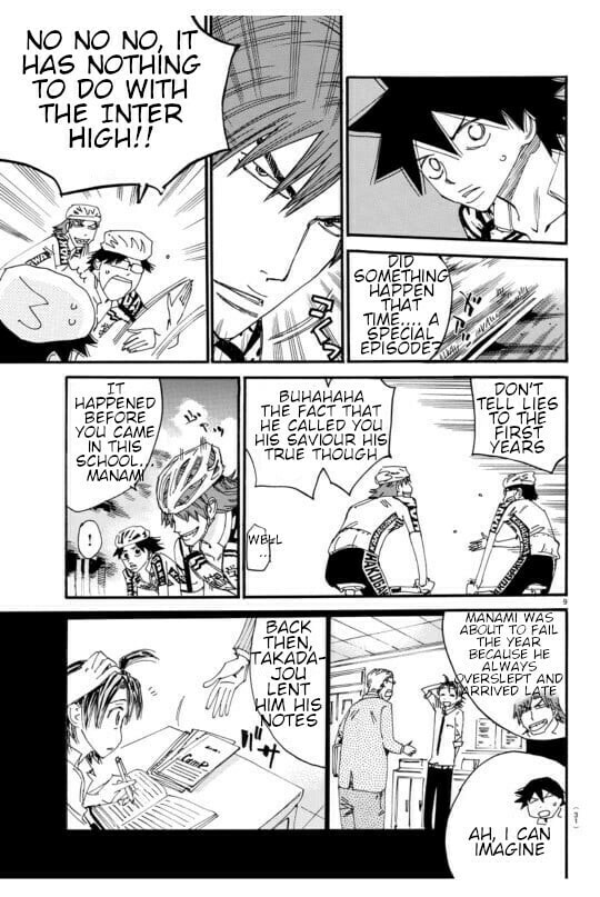 Yowamushi Pedal Chapter 609 page 15 - 