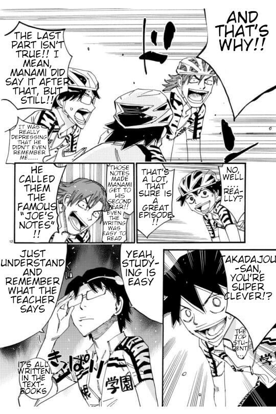 Yowamushi Pedal Chapter 609 page 18 - 