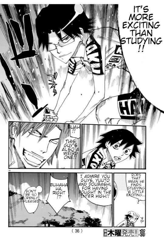 Yowamushi Pedal Chapter 609 page 20 - 