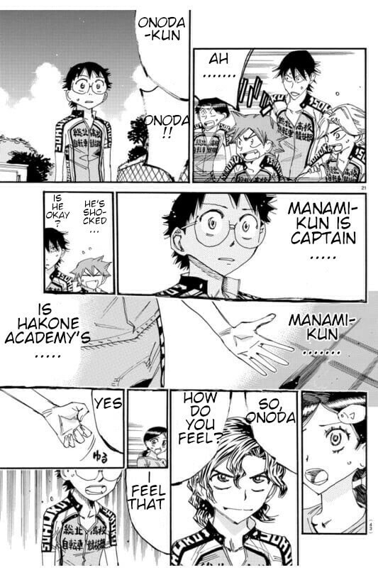 Yowamushi Pedal Chapter 609 page 27 - 