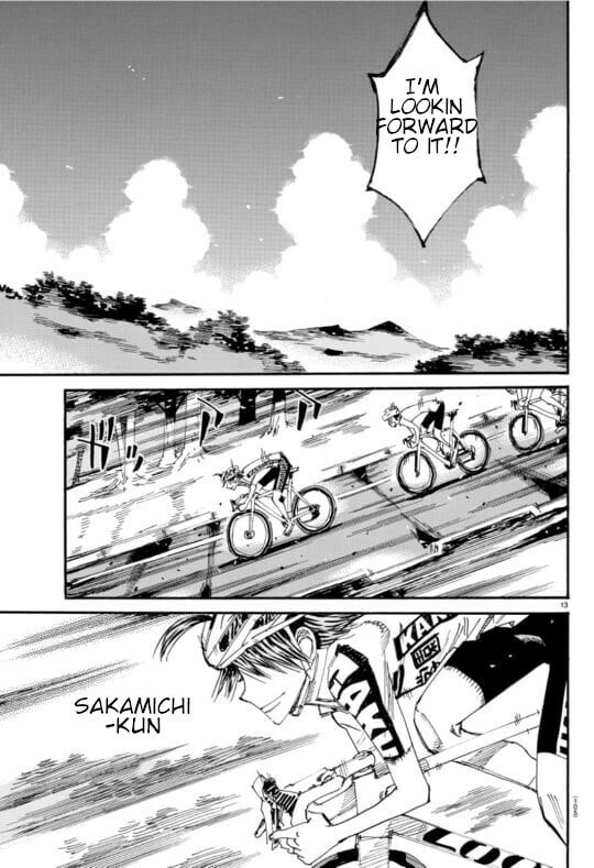 Yowamushi Pedal Chapter 610 page 14 - 