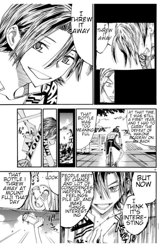 Yowamushi Pedal Chapter 610 page 20 - 