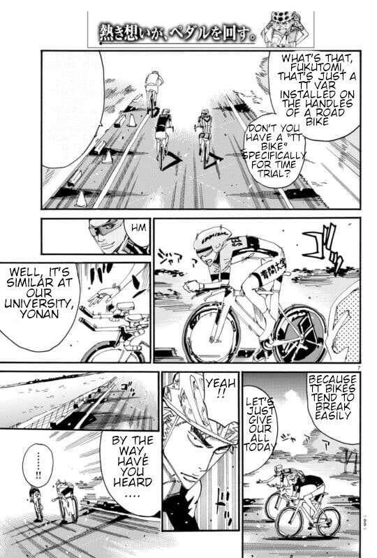 Yowamushi Pedal Chapter 610 page 8 - 