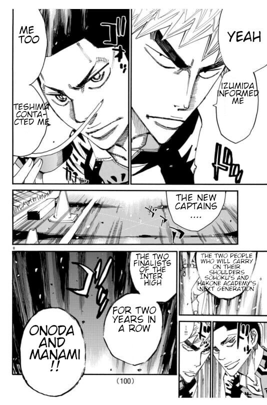Yowamushi Pedal Chapter 610 page 9 - 