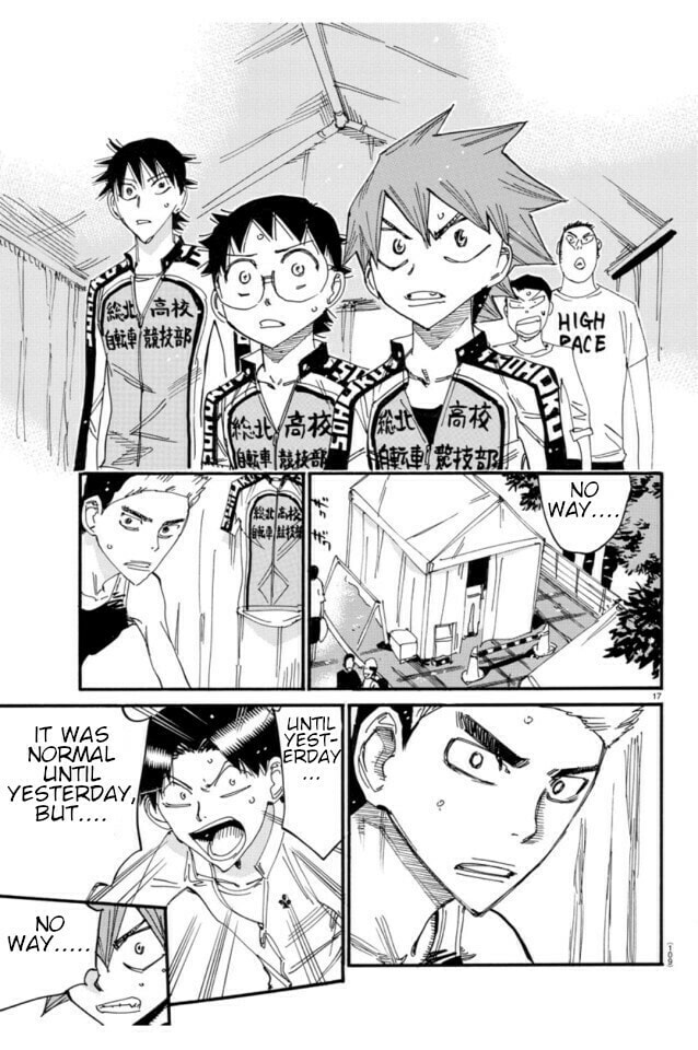 Yowamushi Pedal Chapter 612 page 19 - 