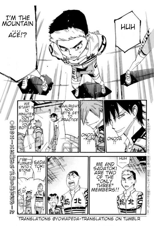 Yowamushi Pedal Chapter 612 page 3 - 
