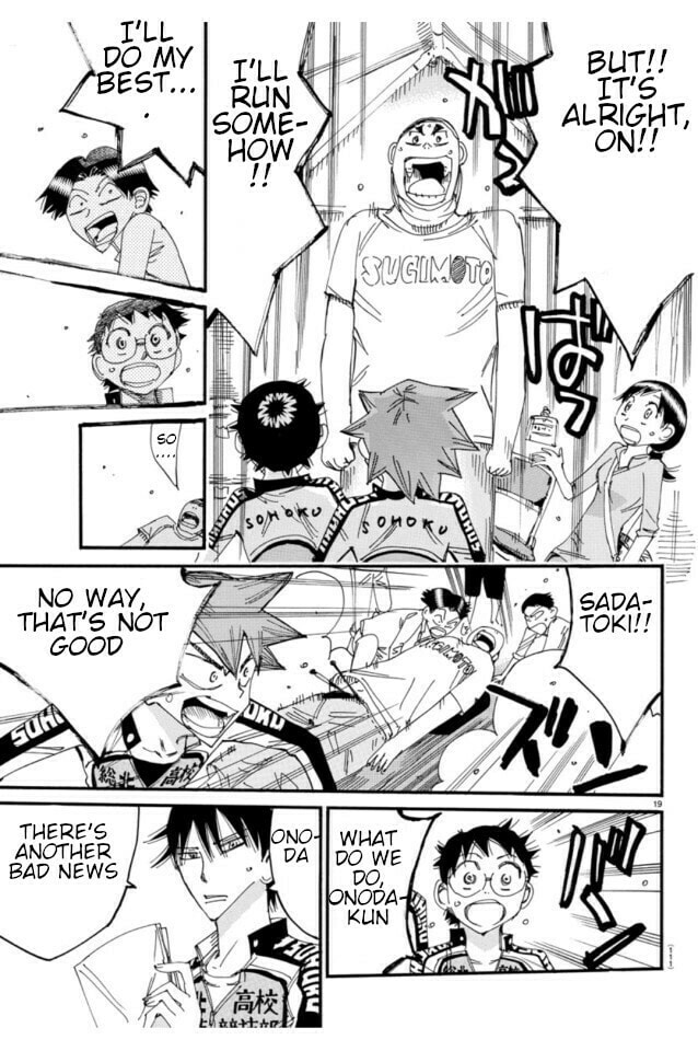 Yowamushi Pedal Chapter 612 page 21 - 