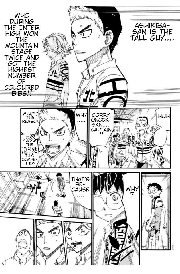 Yowamushi Pedal Chapter 612 page 5 - 