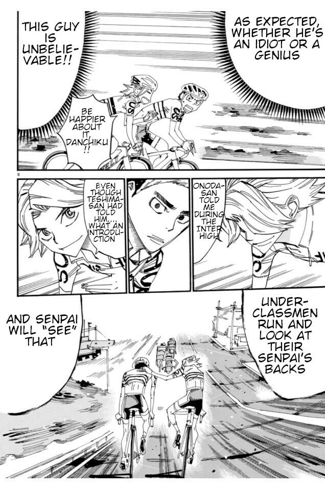 Yowamushi Pedal Chapter 612 page 10 - 