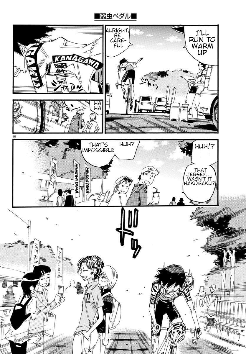 Yowamushi Pedal Chapter 613 page 11 - 