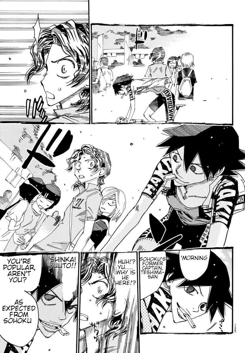 Yowamushi Pedal Chapter 613 page 12 - 