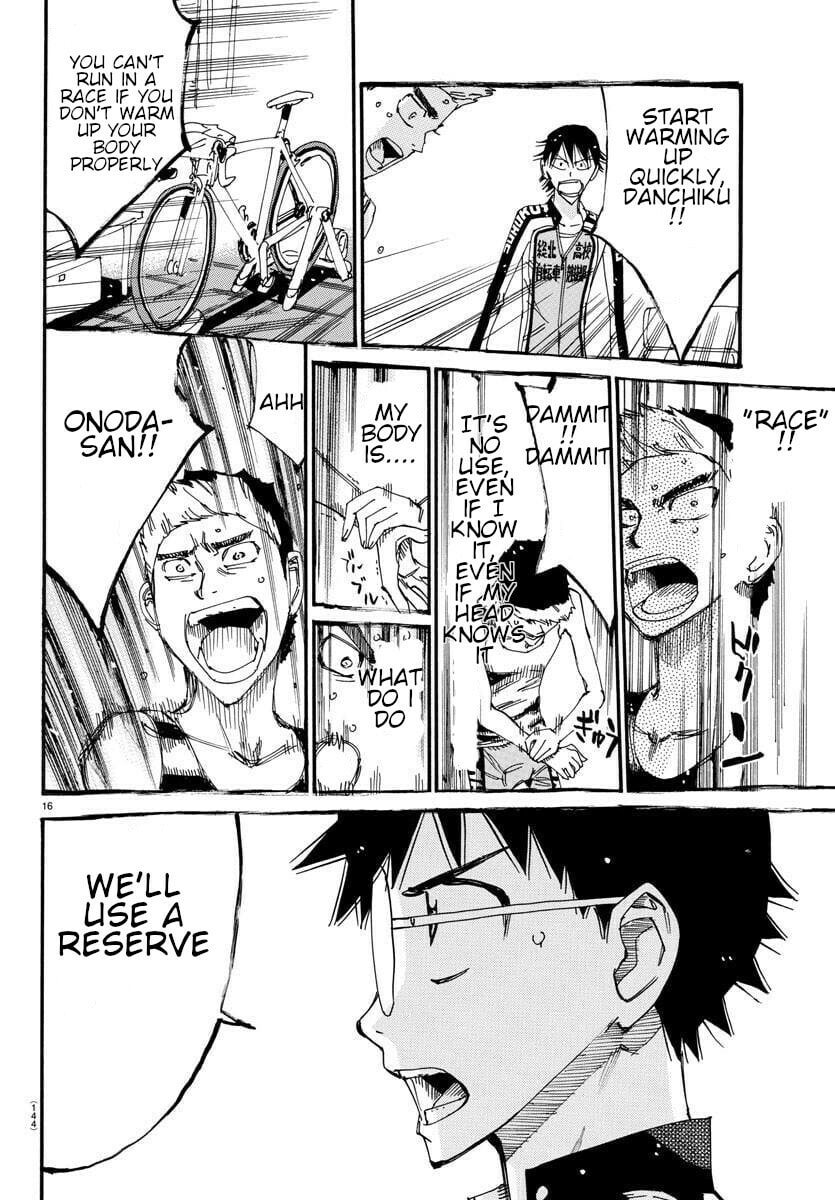 Yowamushi Pedal Chapter 613 page 17 - 