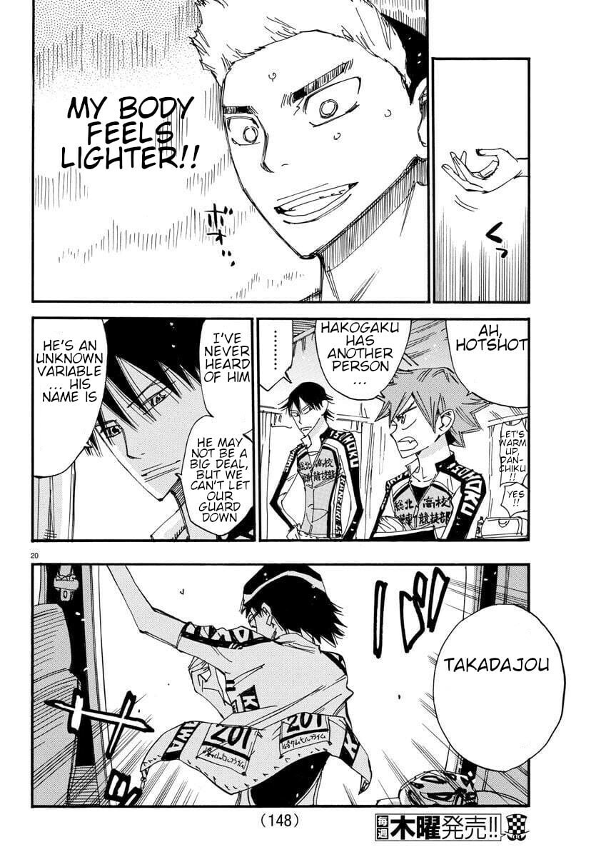 Yowamushi Pedal Chapter 613 page 21 - 