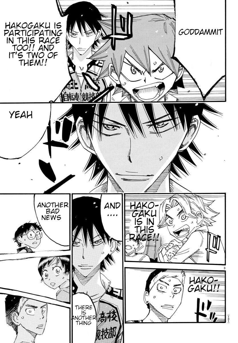 Yowamushi Pedal Chapter 613 page 4 - 
