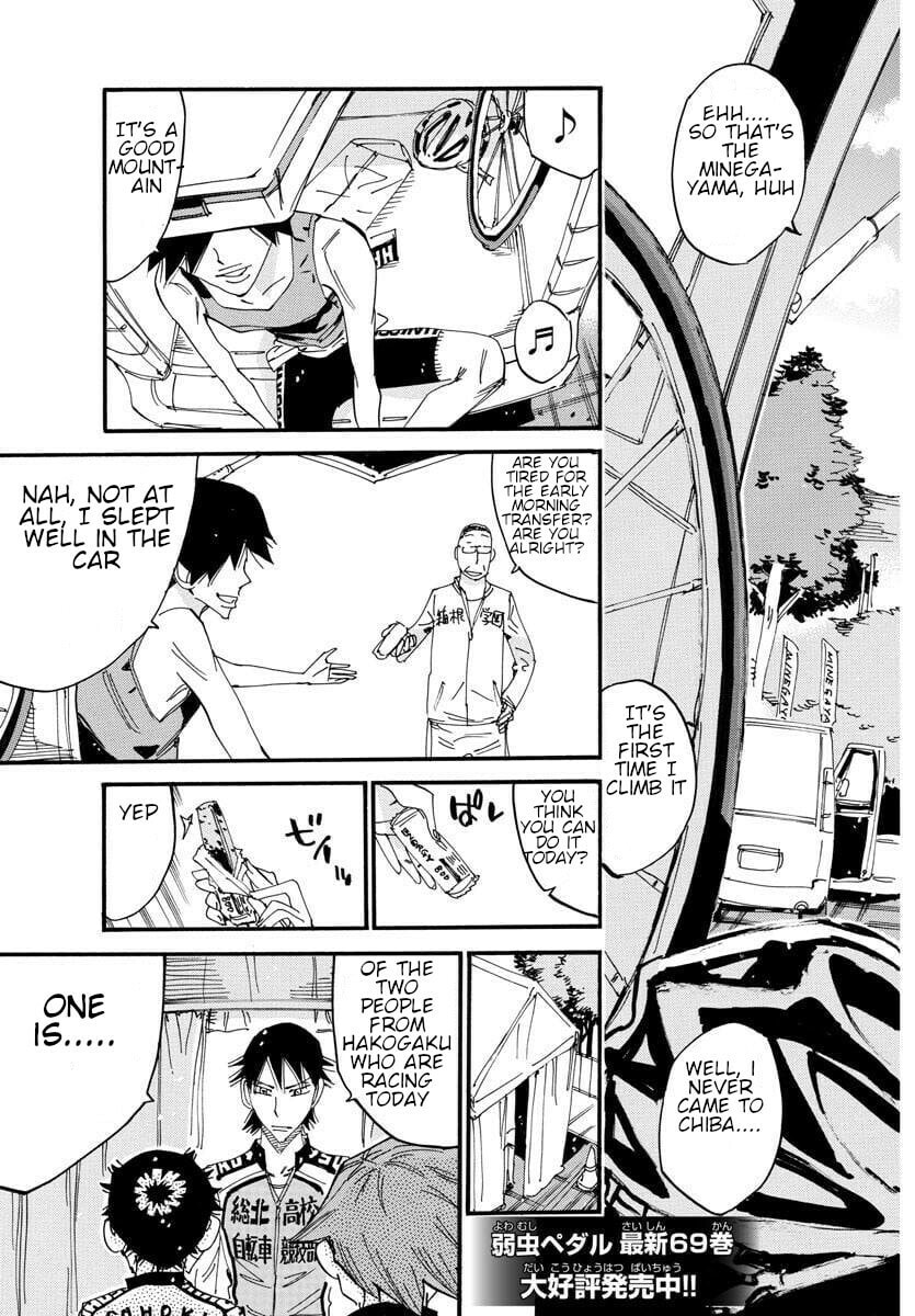 Yowamushi Pedal Chapter 613 page 6 - 