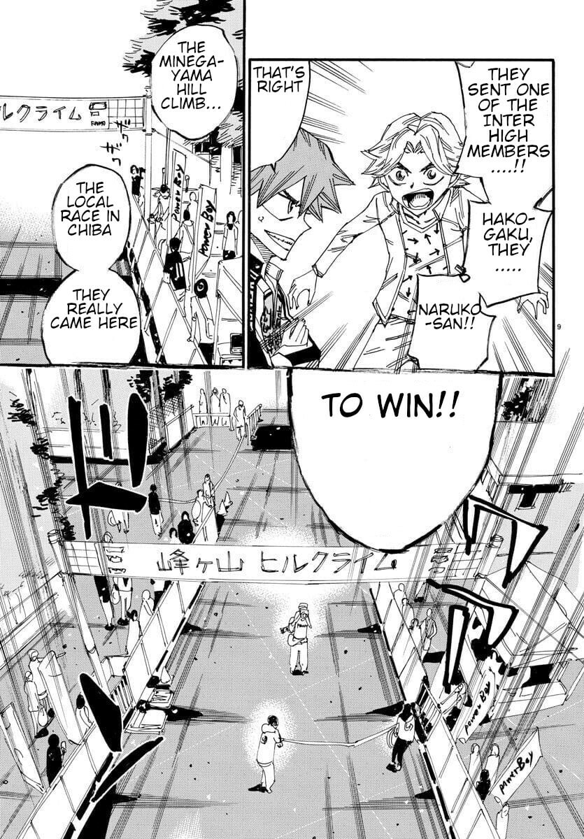 Yowamushi Pedal Chapter 613 page 10 - 