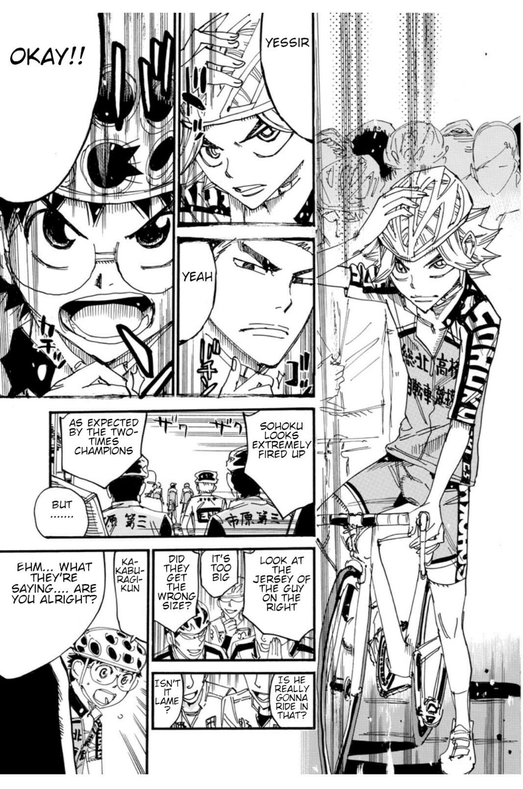Yowamushi Pedal Chapter 614 page 12 - 