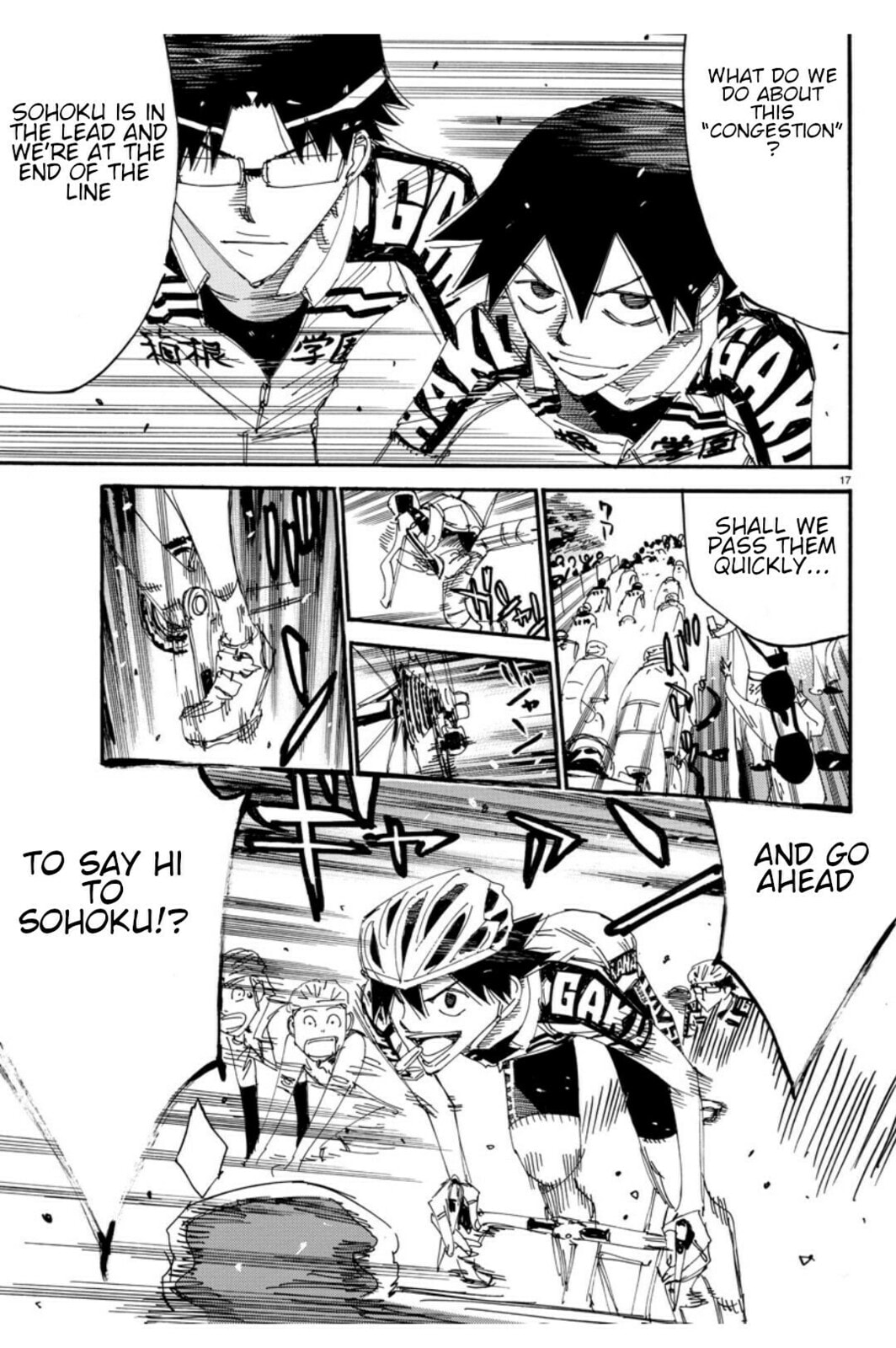 Yowamushi Pedal Chapter 614 page 18 - 