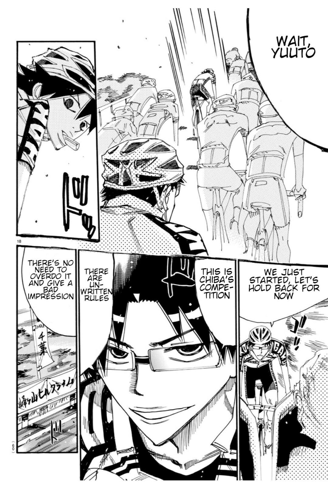 Yowamushi Pedal Chapter 614 page 19 - 