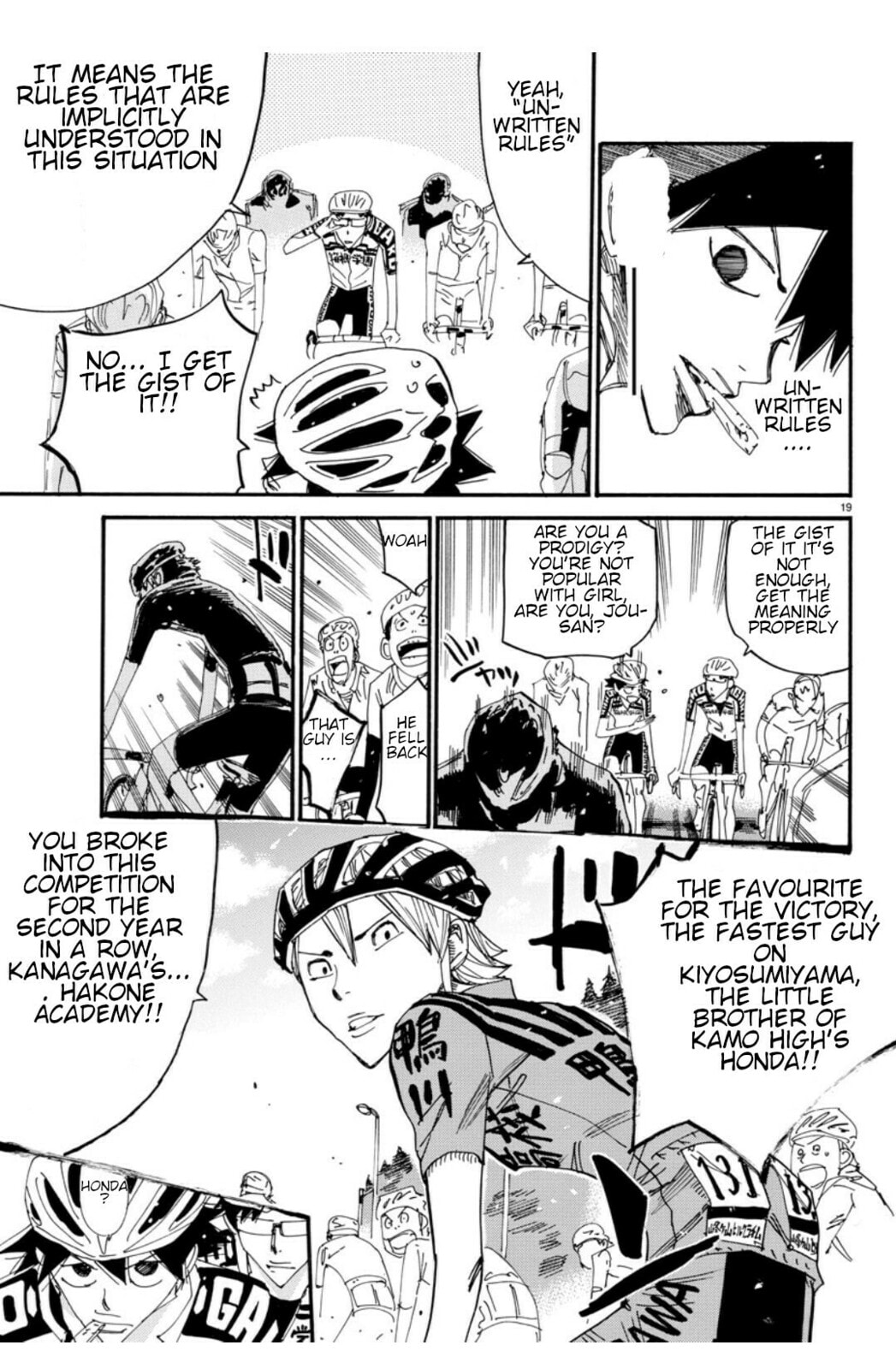 Yowamushi Pedal Chapter 614 page 20 - 