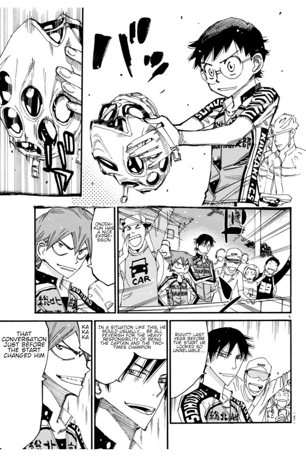 Yowamushi Pedal Chapter 614 page 6 - 