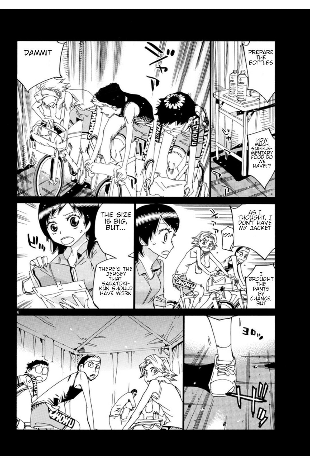 Yowamushi Pedal Chapter 614 page 7 - 