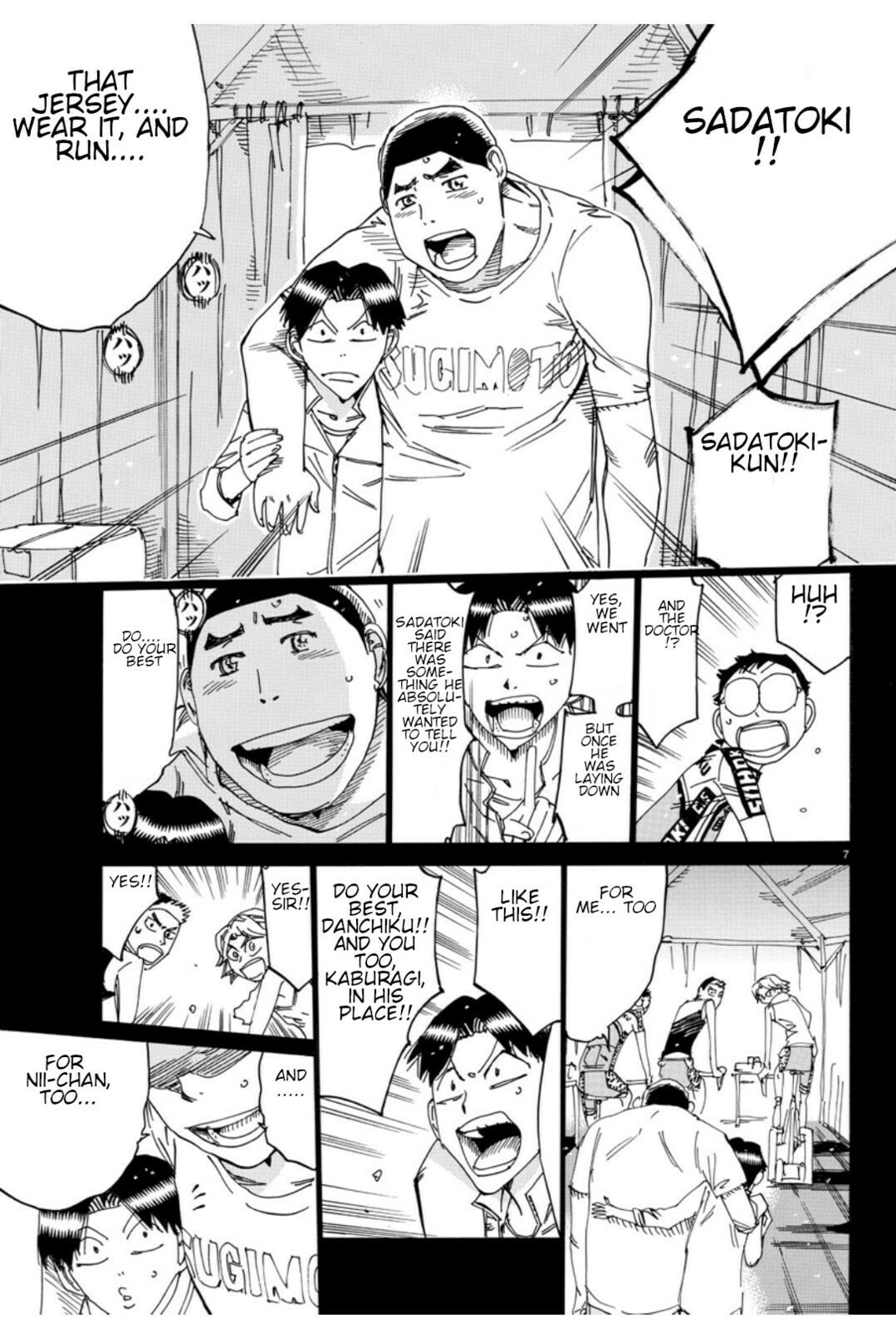 Yowamushi Pedal Chapter 614 page 8 - 
