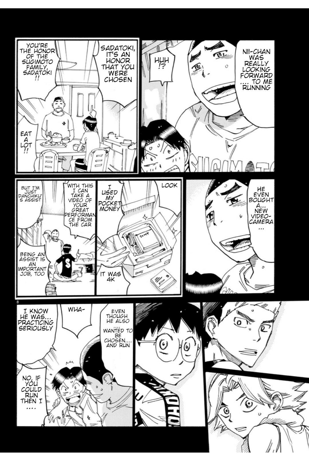 Yowamushi Pedal Chapter 614 page 9 - 