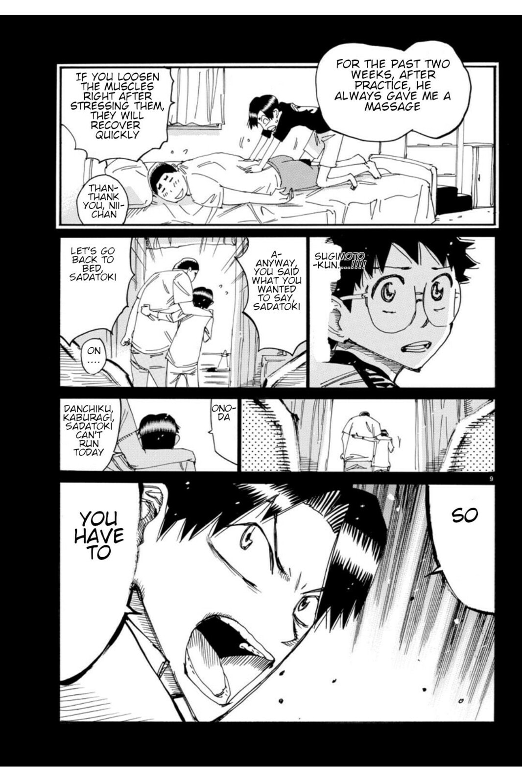 Yowamushi Pedal Chapter 614 page 10 - 
