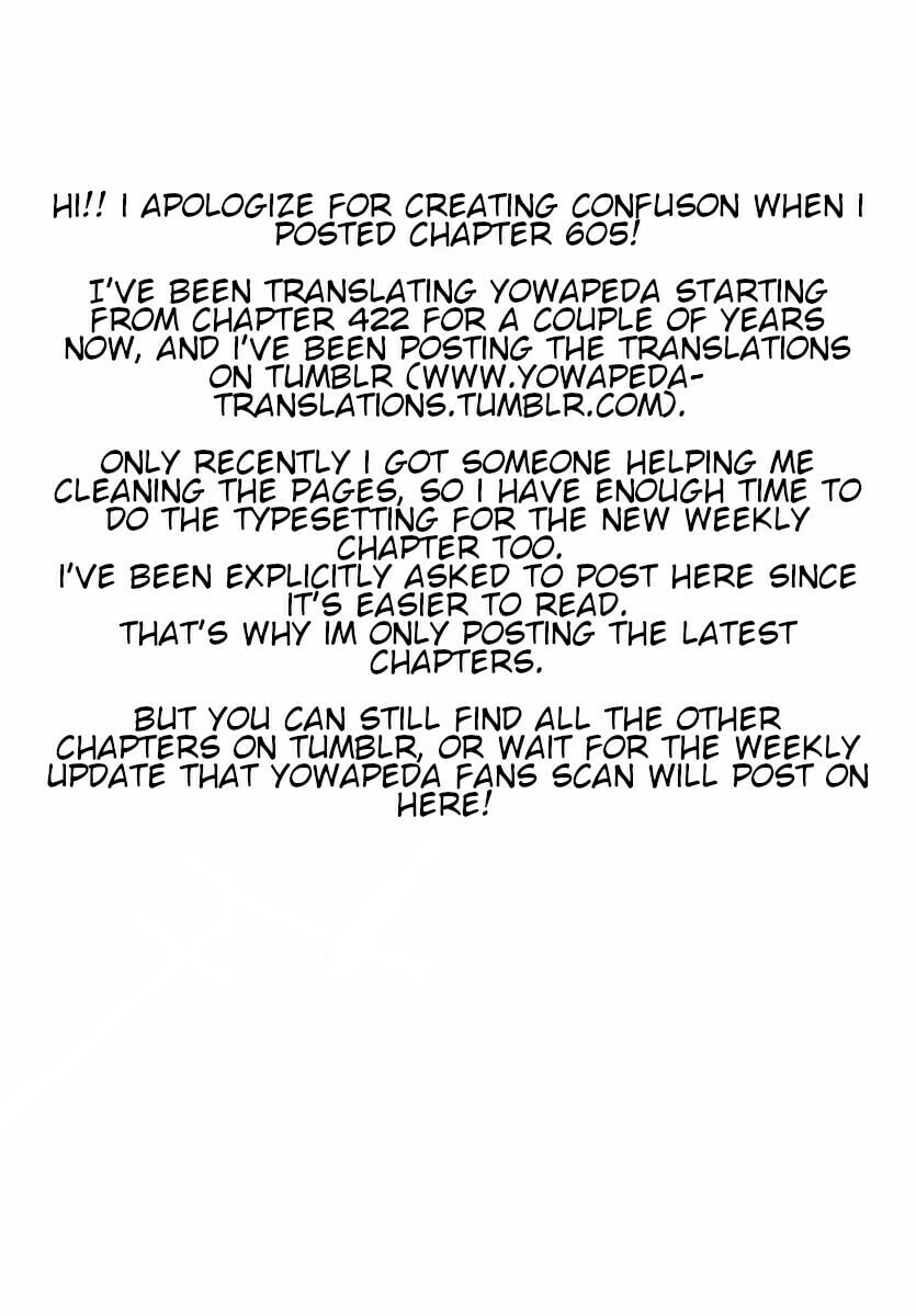 Yowamushi Pedal Chapter 615 page 1 - 