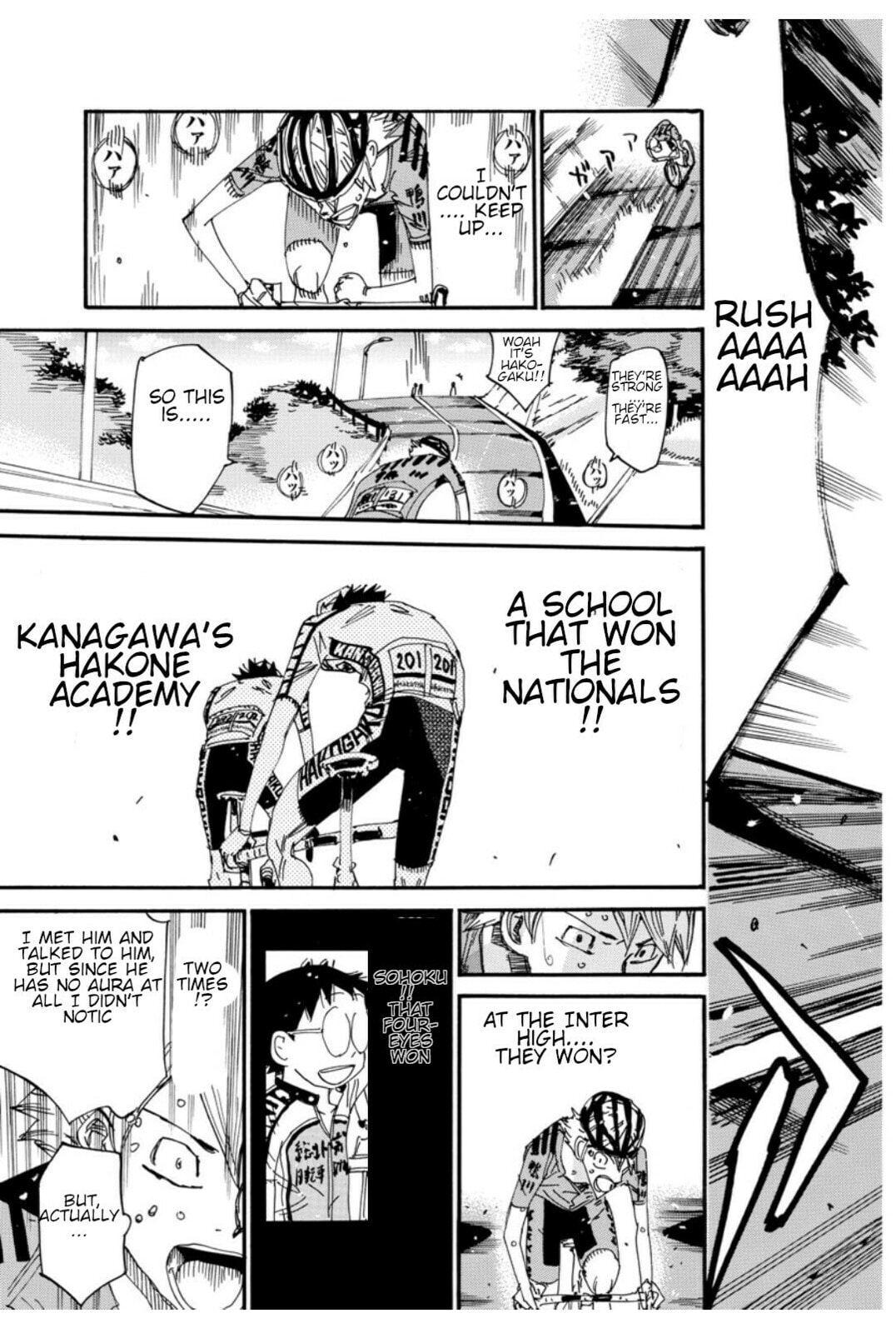 Yowamushi Pedal Chapter 615 page 19 - 