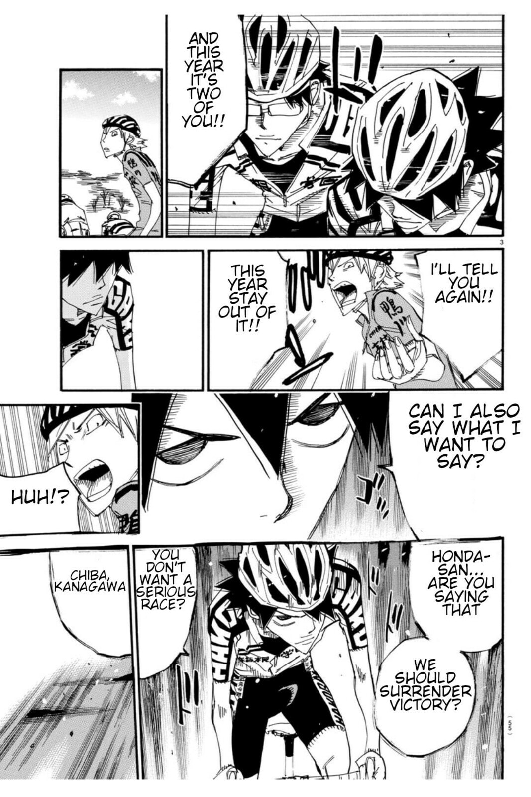 Yowamushi Pedal Chapter 615 page 5 - 