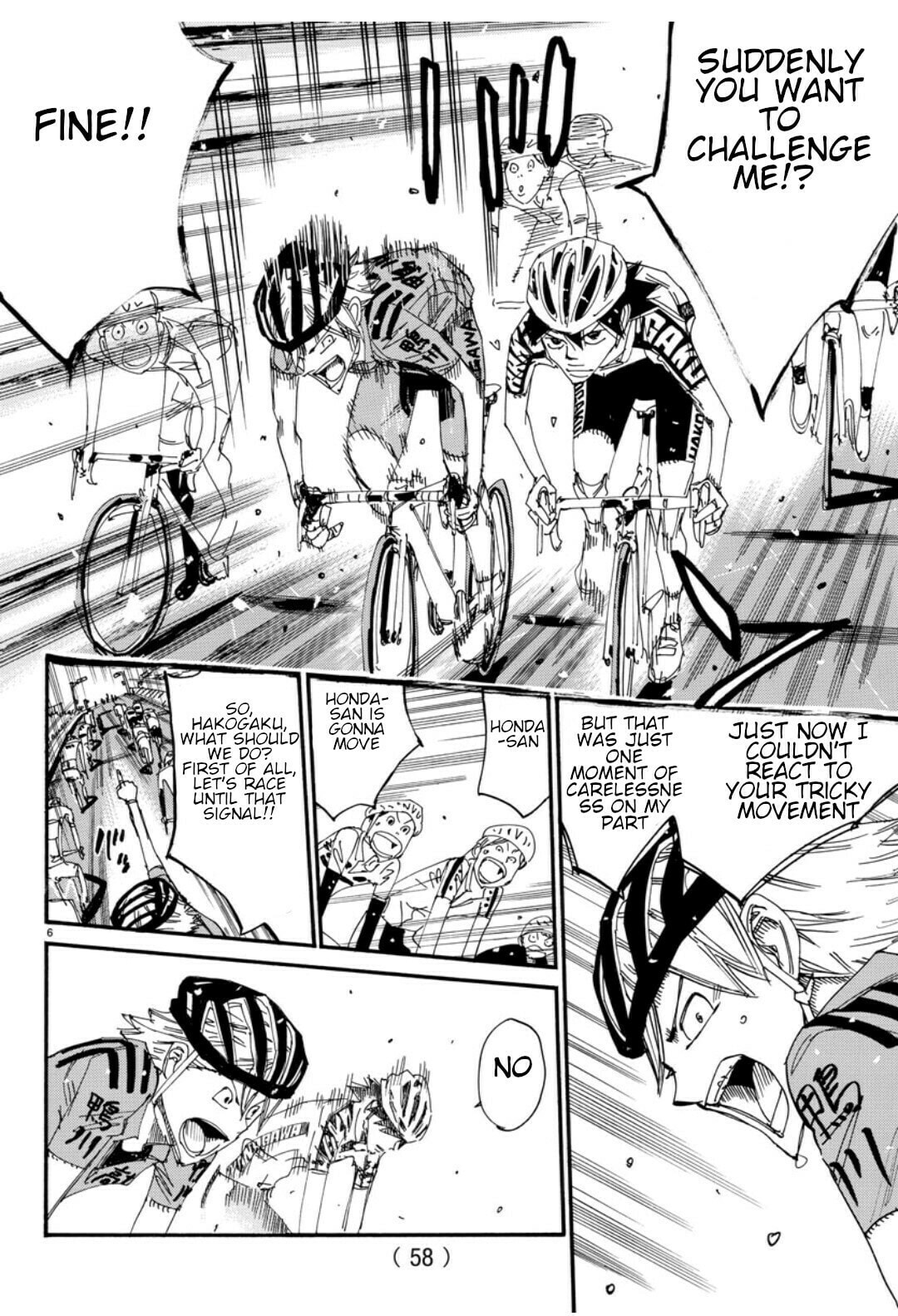 Yowamushi Pedal Chapter 615 page 8 - 