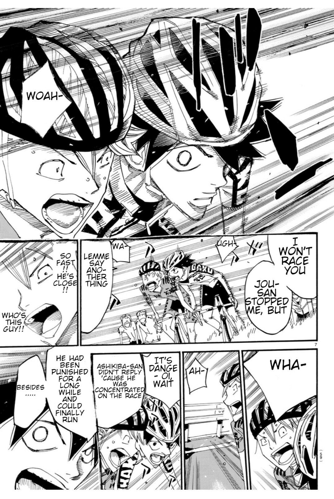 Yowamushi Pedal Chapter 615 page 9 - 