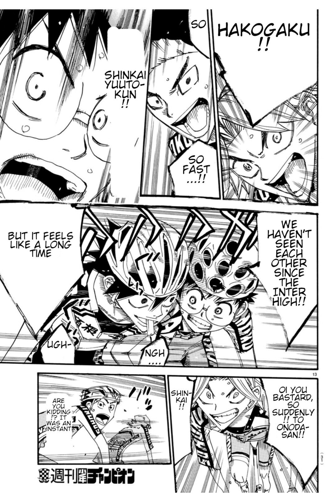 Yowamushi Pedal Chapter 616 page 15 - 