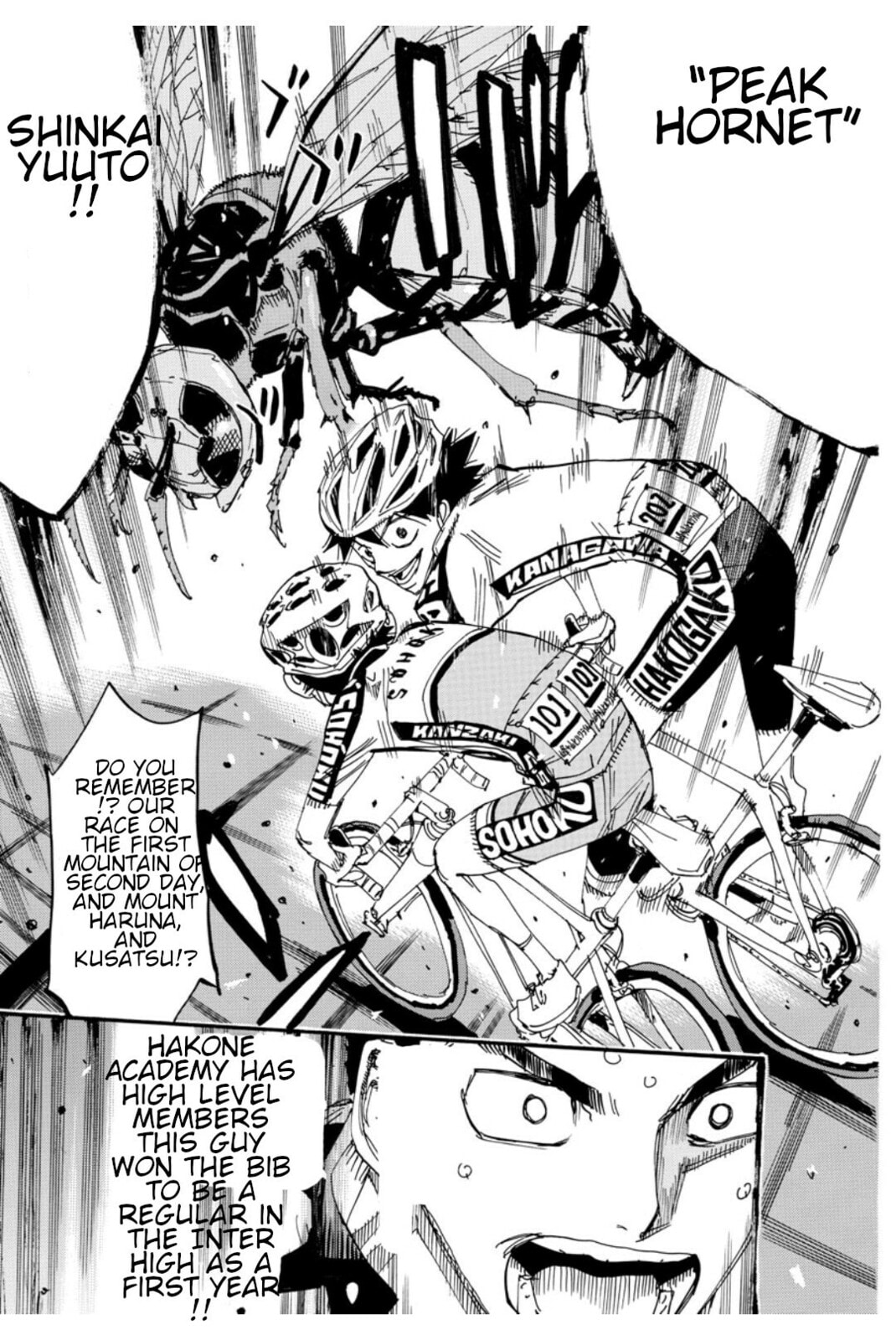 Yowamushi Pedal Chapter 616 page 17 - 