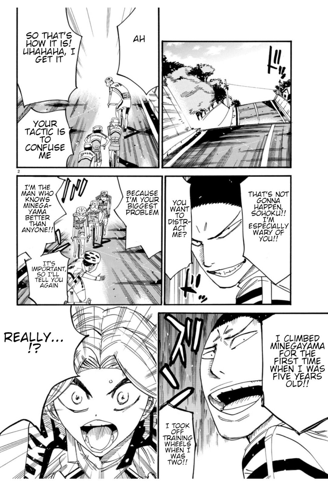 Yowamushi Pedal Chapter 616 page 4 - 