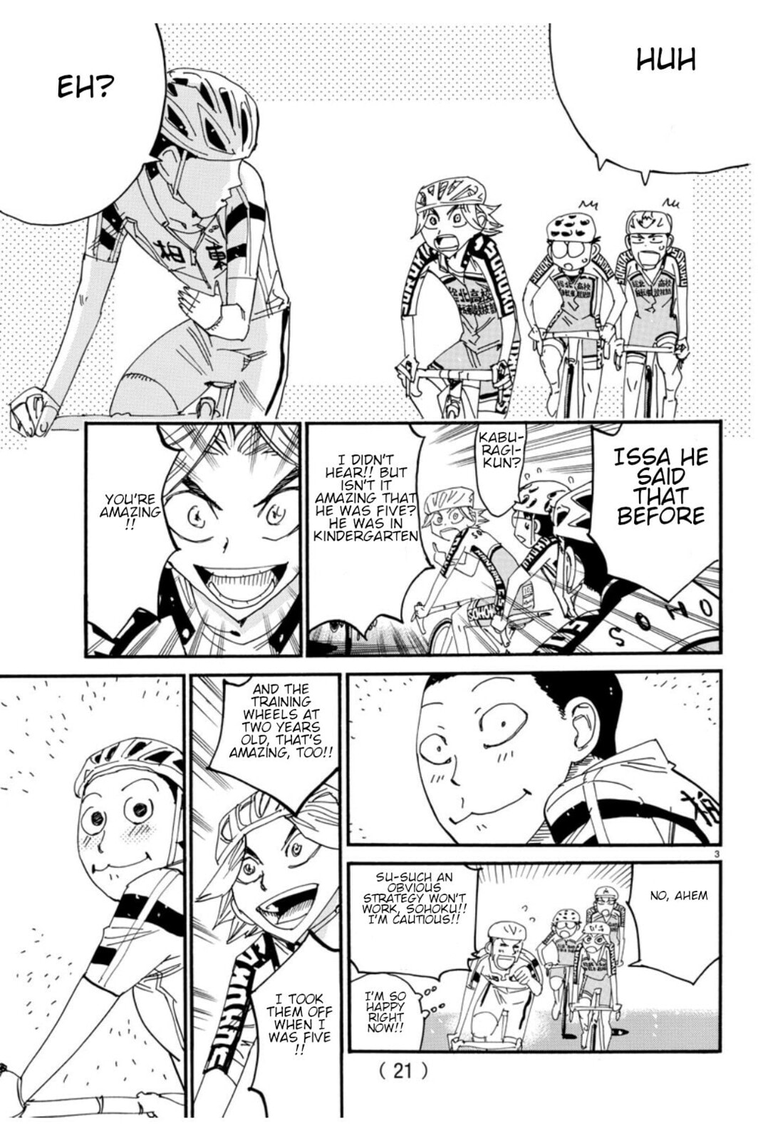 Yowamushi Pedal Chapter 616 page 5 - 