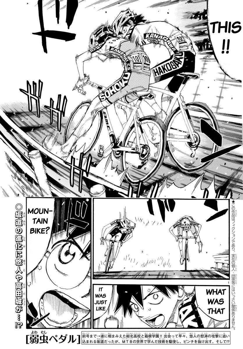 Yowamushi Pedal Chapter 617 page 1 - 