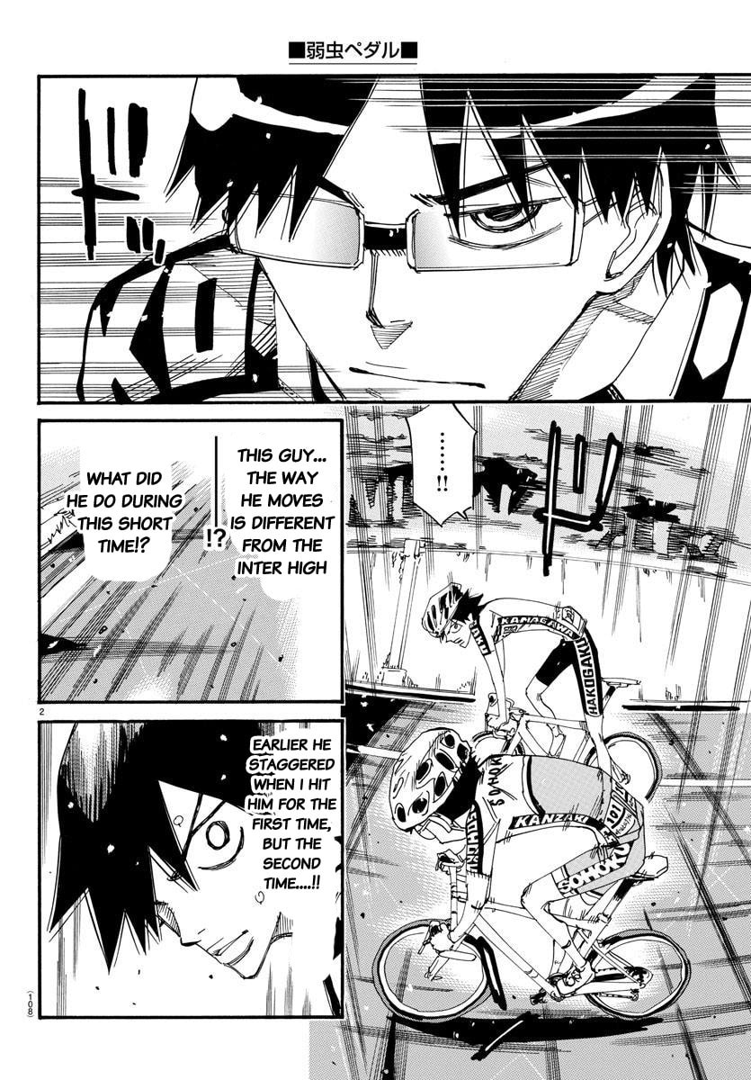 Yowamushi Pedal Chapter 617 page 2 - 