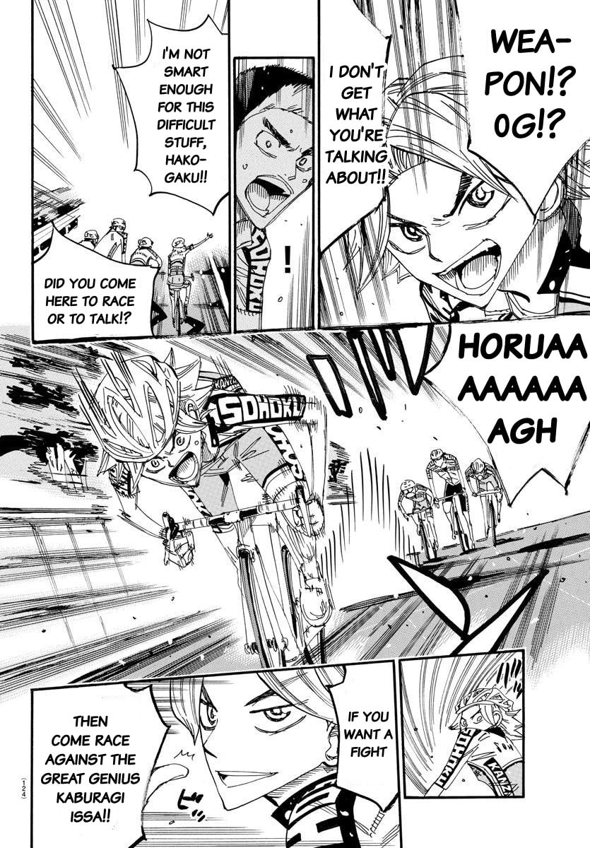 Yowamushi Pedal Chapter 617 page 18 - 