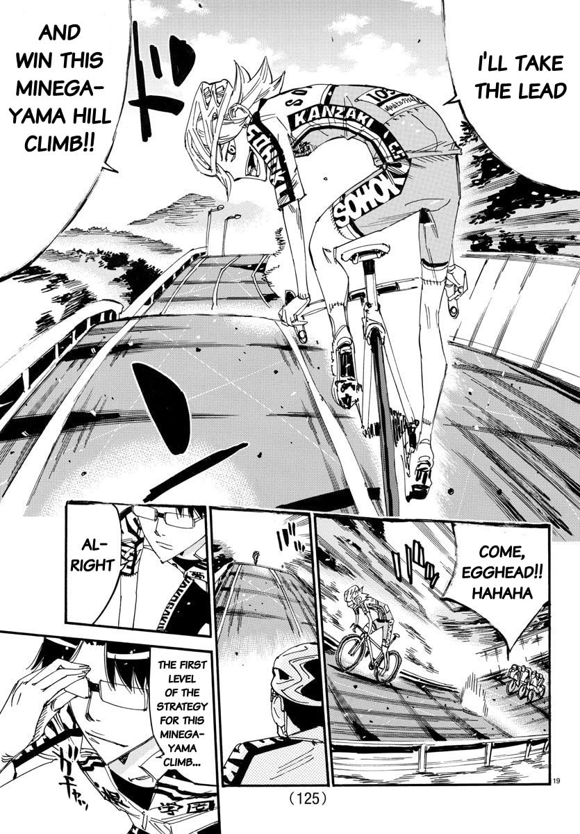 Yowamushi Pedal Chapter 617 page 19 - 