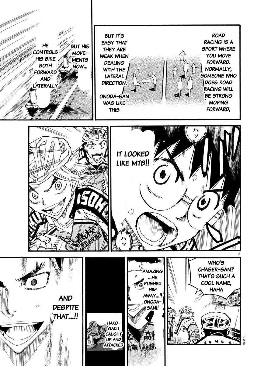 Yowamushi Pedal Chapter 617 page 3 - 