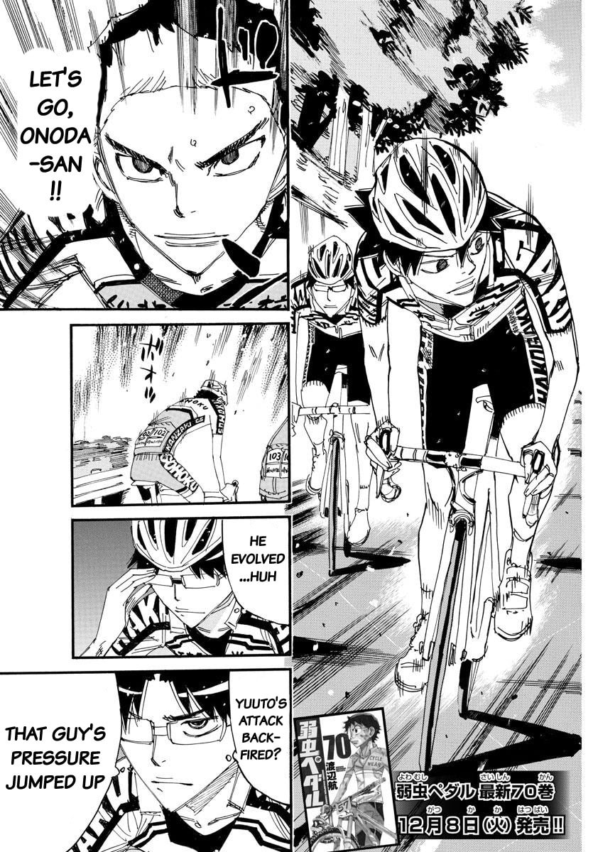 Yowamushi Pedal Chapter 617 page 5 - 